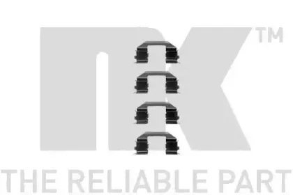 Комплектующие, колодки дискового тормоза NK купить