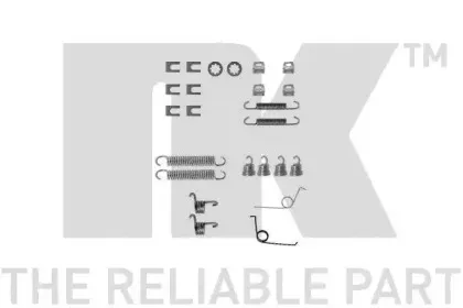 Комплектующие, тормозная колодка NK купить