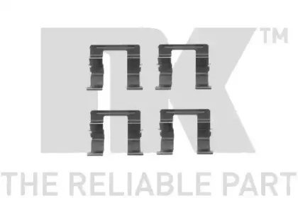 Комплектующие, колодки дискового тормоза NK купить