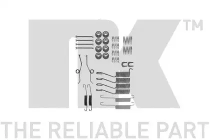 Комплектующие, тормозная колодка NK купить