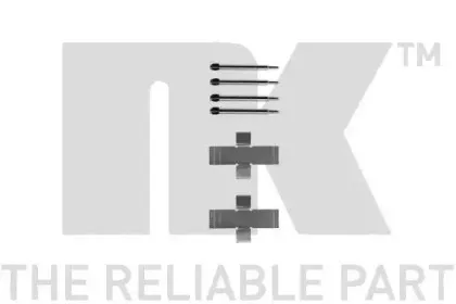 Комплектующие, колодки дискового тормоза NK купить