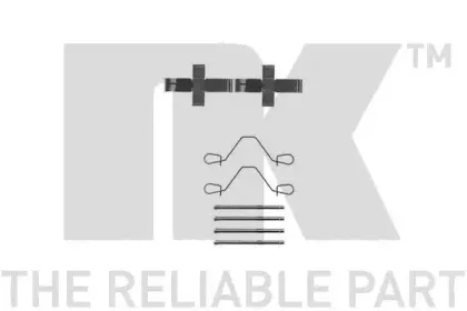 Комплектующие, колодки дискового тормоза NK купить