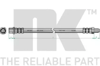 Тормозной шланг NK купить