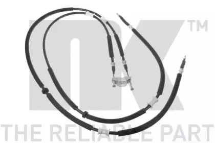 Трос гальмівний L= 2x1680/1495 NK купить