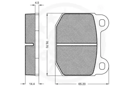 Комплект тормозных колодок, дисковый тормоз OPTIMAL купить