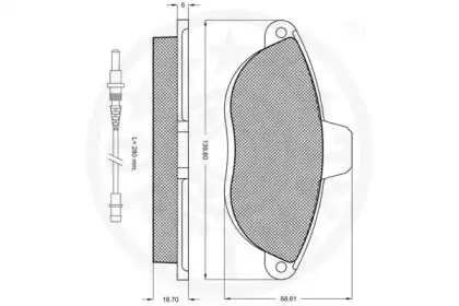 Комплект тормозных колодок, дисковый тормоз OPTIMAL купить