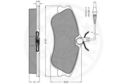 Комплект тормозных колодок, дисковый тормоз OPTIMAL купить