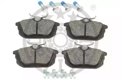 Комплект тормозных колодок, дисковый тормоз OPTIMAL купить