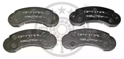 Комплект тормозных колодок, дисковый тормоз OPTIMAL купить