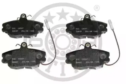 Комплект тормозных колодок, дисковый тормоз OPTIMAL купить