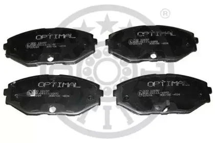Комплект тормозных колодок, дисковый тормоз OPTIMAL купить