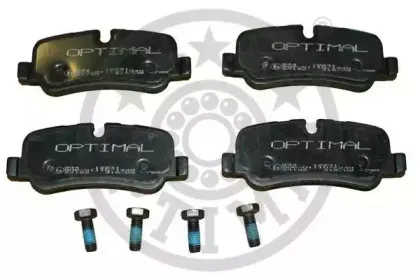 Комплект тормозных колодок, дисковый тормоз OPTIMAL купить