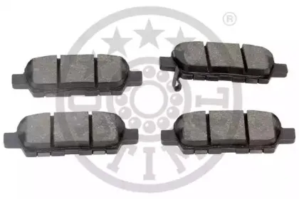 Комплект тормозных колодок, дисковый тормоз OPTIMAL купить