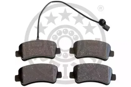 Комплект тормозных колодок, дисковый тормоз OPTIMAL купить