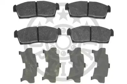 Комплект тормозных колодок, дисковый тормоз OPTIMAL купить