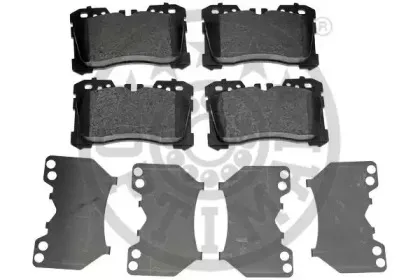 Комплект тормозных колодок, дисковый тормоз OPTIMAL купить