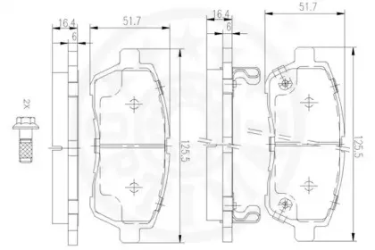 Комплект тормозных колодок, дисковый тормоз OPTIMAL купить