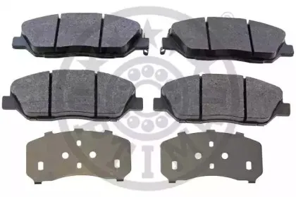 Комплект тормозных колодок, дисковый тормоз OPTIMAL купить