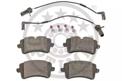 Комплект тормозных колодок, дисковый тормоз OPTIMAL купить