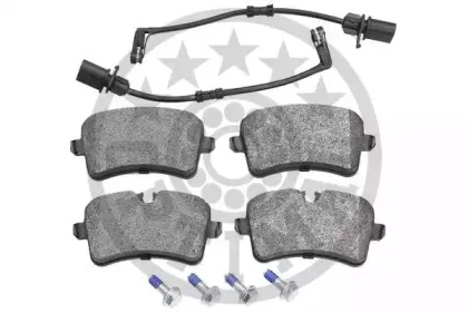 Комплект тормозных колодок, дисковый тормоз OPTIMAL купить
