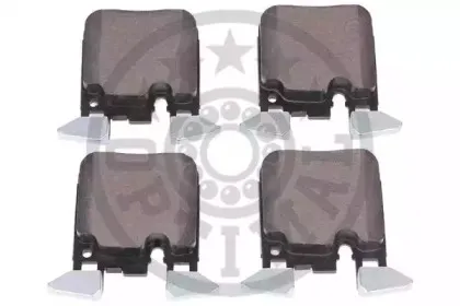 Комплект тормозных колодок, дисковый тормоз OPTIMAL купить