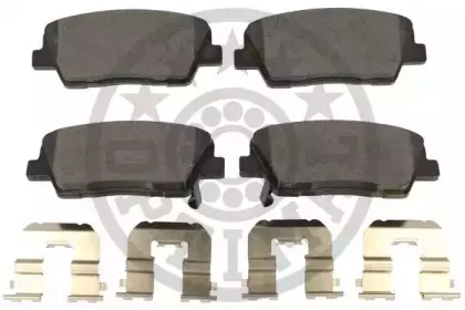 Комплект тормозных колодок, дисковый тормоз OPTIMAL купить