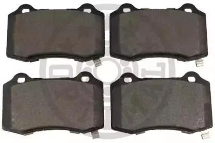 Комплект тормозных колодок, дисковый тормоз OPTIMAL купить