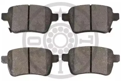 Комплект тормозных колодок, дисковый тормоз OPTIMAL купить