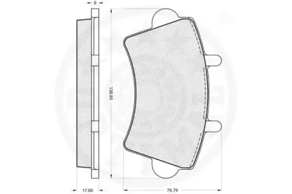 Комплект тормозных колодок, дисковый тормоз OPTIMAL купить