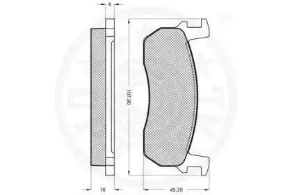 Комплект тормозных колодок, дисковый тормоз OPTIMAL купить