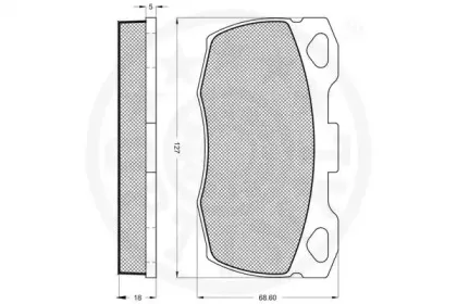 Комплект тормозных колодок, дисковый тормоз OPTIMAL купить