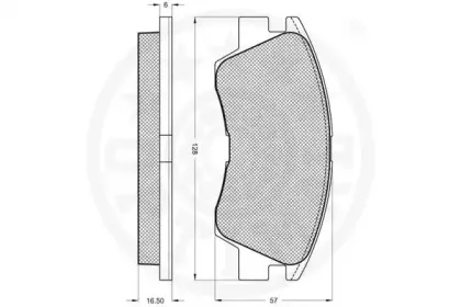Комплект тормозных колодок, дисковый тормоз OPTIMAL купить