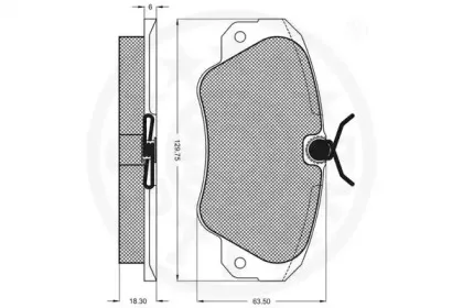 Комплект тормозных колодок, дисковый тормоз OPTIMAL купить