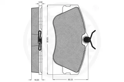 Комплект тормозных колодок, дисковый тормоз OPTIMAL купить