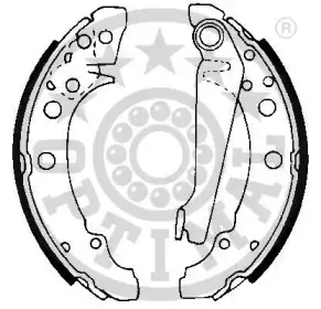 Комплект тормозных колодок OPTIMAL купить