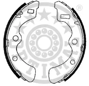 Комплект тормозных колодок OPTIMAL купить