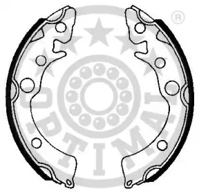 Комплект тормозных колодок OPTIMAL купить