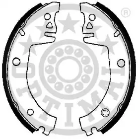 Комплект тормозных колодок OPTIMAL купить