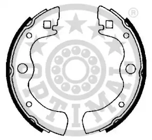 Комплект тормозных колодок OPTIMAL купить