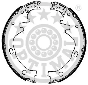 Комплект тормозных колодок OPTIMAL купить