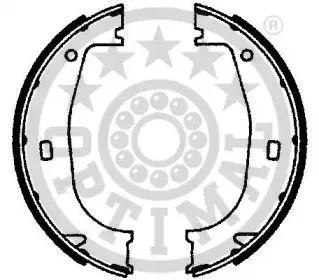 Комплект тормозных колодок, стояночная тормозная система OPTIMAL купить