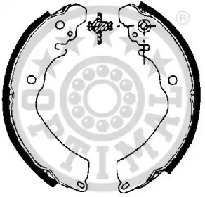 Комплект тормозных колодок OPTIMAL купить