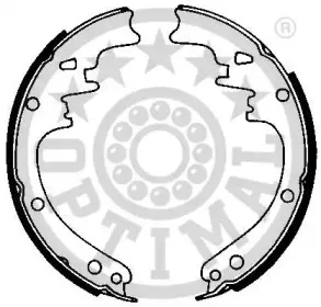 Комплект тормозных колодок OPTIMAL купить