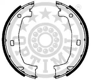 Комплект тормозных колодок OPTIMAL купить