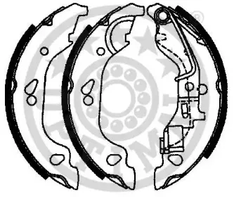 Комплект тормозных колодок OPTIMAL купить