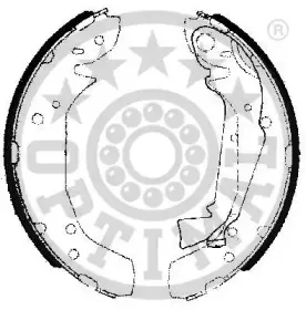 Комплект тормозных колодок OPTIMAL купить