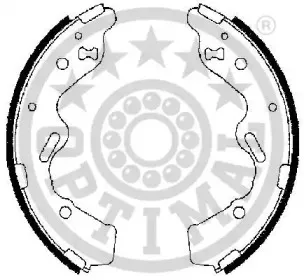 Комплект тормозных колодок OPTIMAL купить