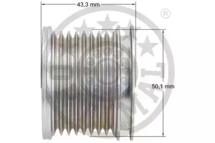 Механизм свободного хода генератора OPTIMAL купить