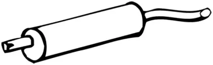 Глушитель выхлопных газов конечный WALKER купить