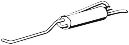 Глушитель выхлопных газов конечный WALKER купить